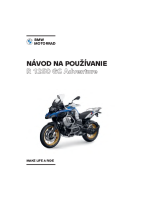 BMW R1250 GS ADVENTURE - Navod na pouzivanie SK 2023-5